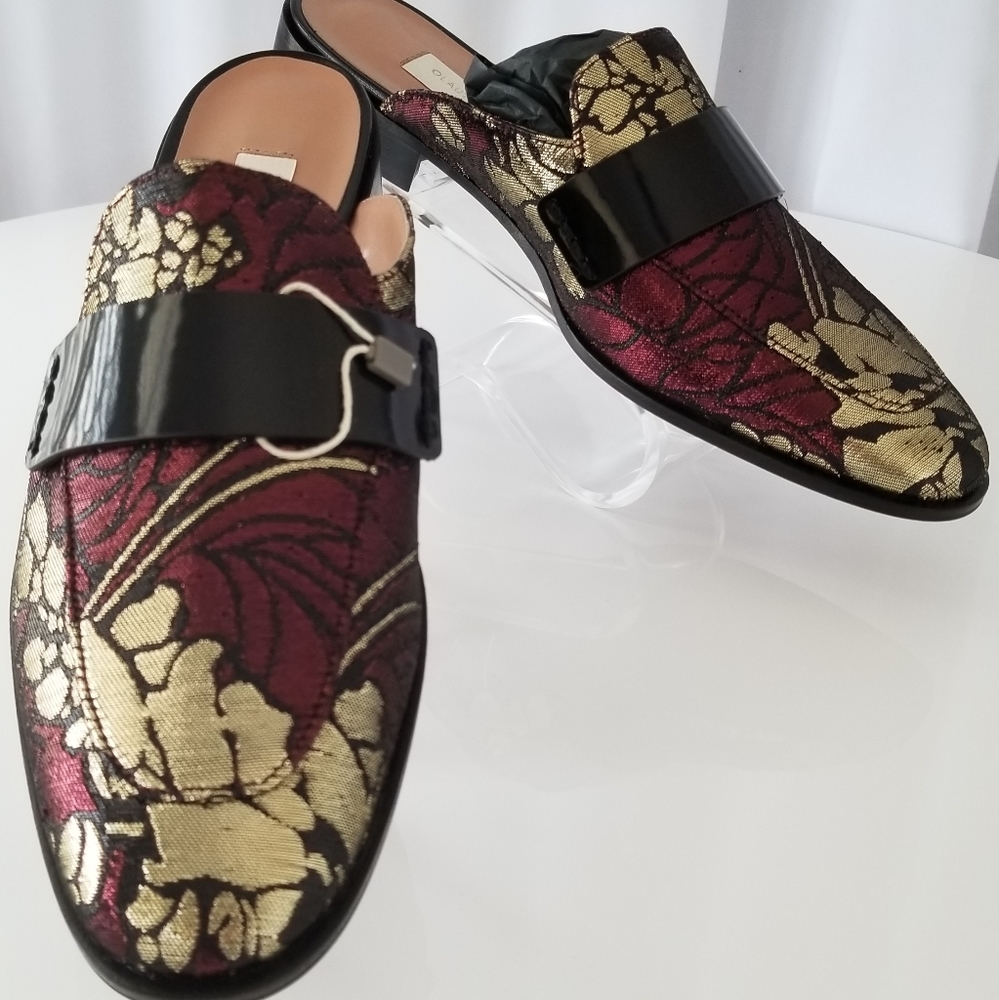 NWT L'AUTRE CHOSE BROCADE MULE Size 10
